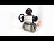 Ball valves Elephant BV3232P(4pc)-FP-3WL-F-ISO-H DN100 16 bar full bore, flanged, body - stainless steel SS316, ISO flange F10/F12, square 19x19, with double pneumatic actuator PA-DA-105-1 actions and LSU APL-510N EX