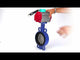 Water Butterfly Valve Elephant WBV3432N-2W-Fb-H DN40-300 16 bar body - WCB carbon steel, disc - 316L stainless steel, seal - NBR, with pneumatic drive PA-DA-XXX and ALS200D magnetic switch