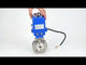 Stainless steel ball valve Elephant kchmfp-elephant-12v, body material - stainless steel AISI 316, ball material - stainless steel AISI 316, seal - PTFE, electric actuator operated