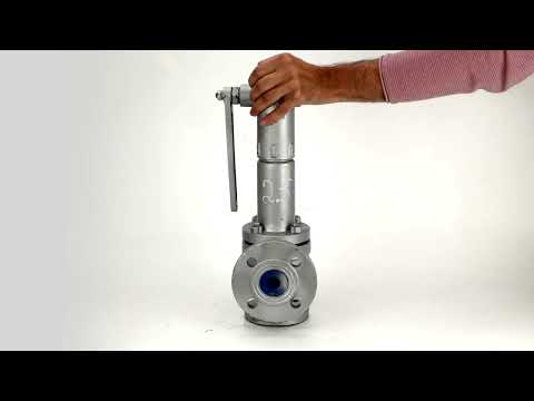 Spring loaded safety relief valves Elephant VR2130M-F full-lift, flanged, body - steel 25L, disc - steel 20X13, seal - metal