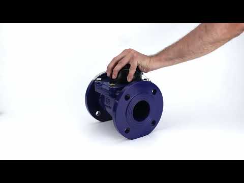 Water cold meters Elephant Elephant turbine, nonvolatile, cast iron, flanged