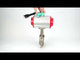Disc rotary valves Elephant WBV3131P-2W-Fb-H DN50-250 16 bar body - 304 stainless steel, disc - 304 stainless steel, seal - PTFE, with pneumatic actuator PA-DA-XXX, pneumatic distributor 4M310-08 220V and ALS200D magnetic switch