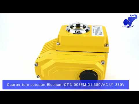 Quarter-turn electric actuator Elephant 005-300 380V