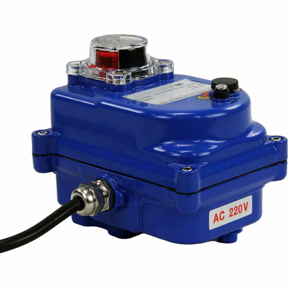 Quarter-turn electric actuator Elephant QT BLUE 003 220V