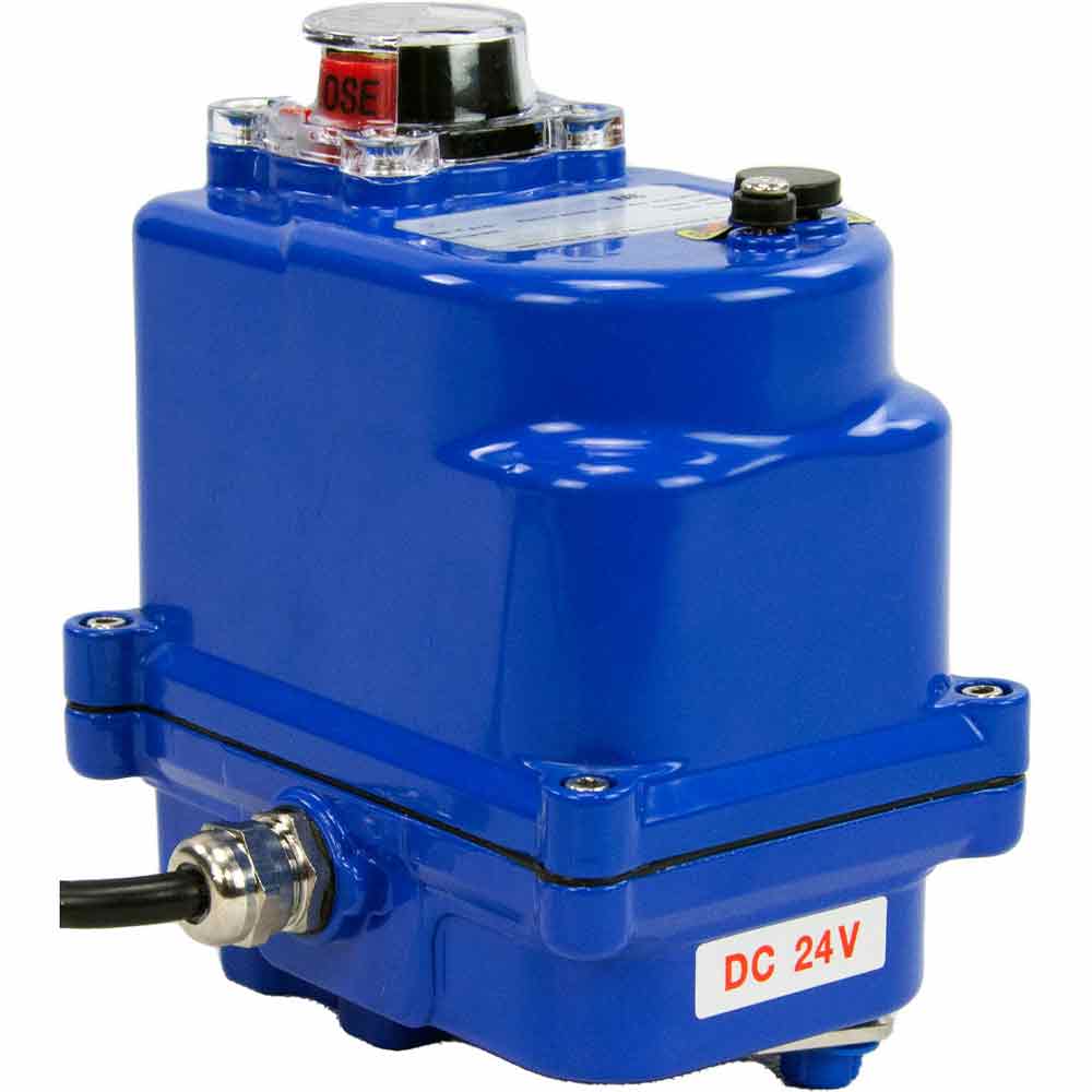 Quarter-turn electric actuator Elephant QT BLUE 003 24V