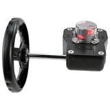 Quarter-turn gearbox Elephant HGB, body material - aluminium alloy