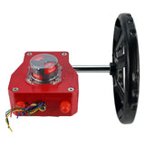 Quarter-turn gearbox Elephant HGBF, body material - aluminium alloy