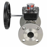 Stainless steel ball valve Elephant ksfpt-304-180-hgb, body material - stainless steel AISI 304, ball material - stainless steel AISI 304, seal - PTFE, handle operated