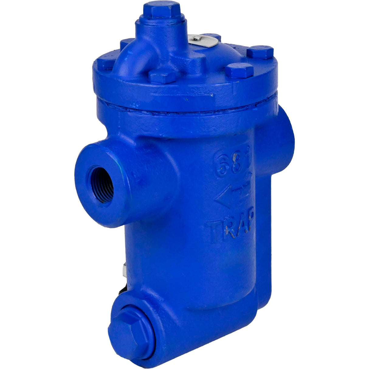 Steam traps with inverted cup Elephant STIG1324-T DN15-25 16 bar threaded, body - GGG40 cast iron, valve material - low-carbon high-alloy steel 2Cr13, maximum pressure drop dP=4-14 bar