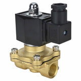 Two way normally closed direct acting electric solenoid valve Elephant VS2W-300V-NC VITON 220V, body material - brass, seal - Viton