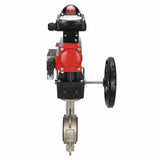 Water Butterfly Valve Elephant 316l-316l-epdm-da-4M310-110/220-apl210n-gm, body material - stainless steel AISI 316L, disk material - stainless steel AISI 316L, seal - EPDM, pneumatic actuator operated
