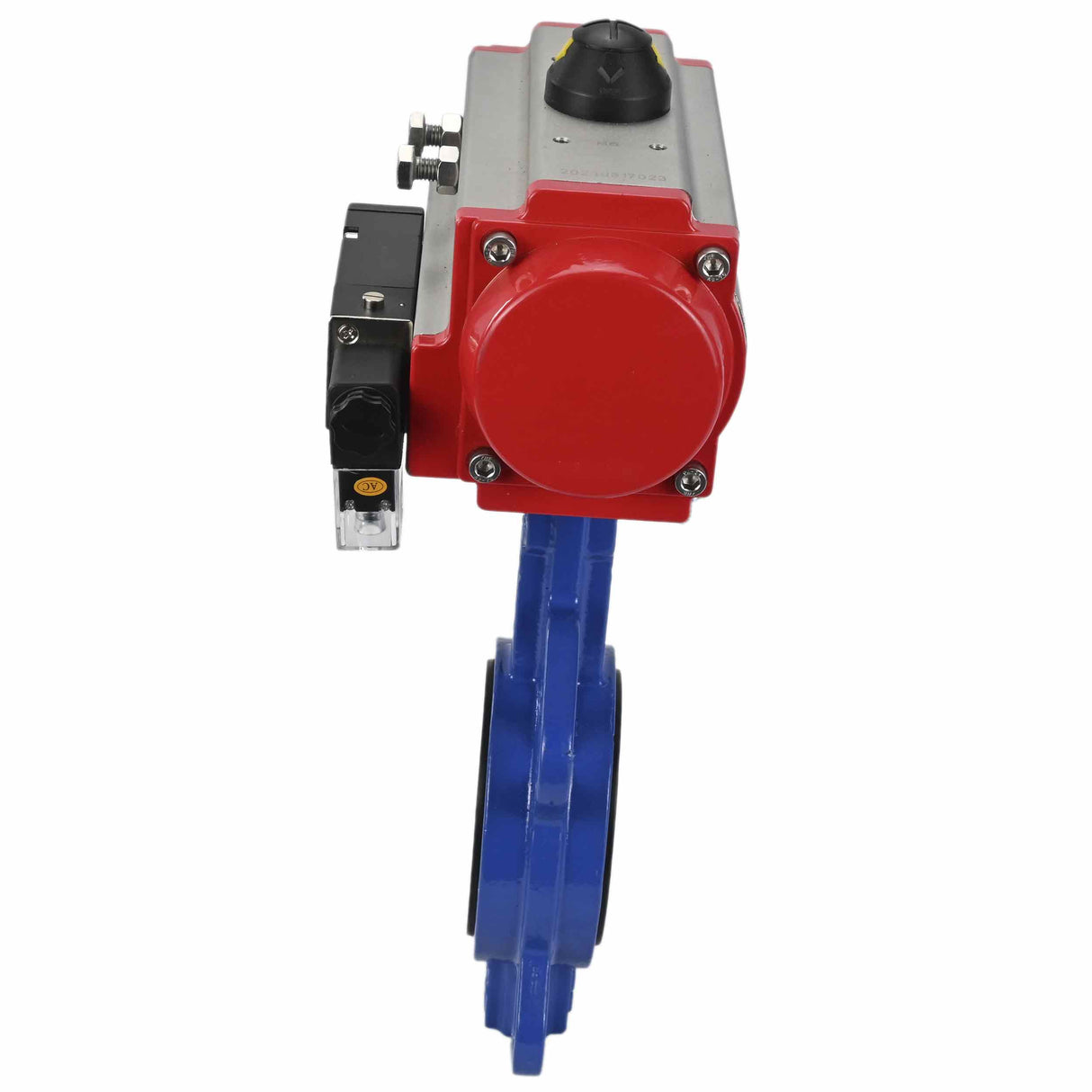 Water Butterfly Valve Elephant g50-g40-epdm-elephant-sa-4m310-110/220, body material - cast iron GGG50, disk material - cast iron GGG40, seal - EPDM, pneumatic actuator operated