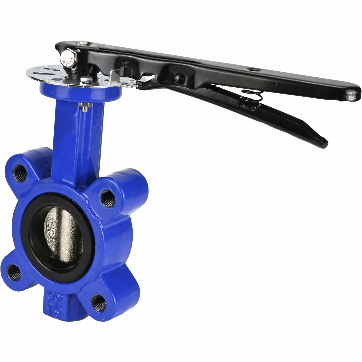 Water Butterfly Valve Elephant WBV1616N-2W-Fb-H, body material - cast iron QT450, disk material - cast iron QT450, seal - NBR, handle