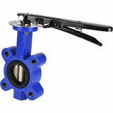 Water Butterfly Valve Elephant WBV1616N-2W-Fb-H, body material - cast iron QT450, disk material - cast iron QT450, seal - NBR, handle