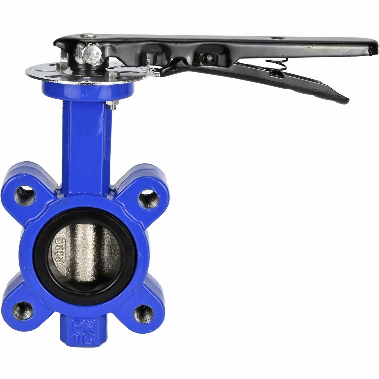 Water Butterfly Valve Elephant WBV1616N-2W-Fb-H, body material - cast iron QT450, disk material - cast iron QT450, seal - NBR, handle