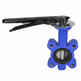 Water Butterfly Valve Elephant WBV1631E-2W-Fb-H, body material - cast iron QT450, disk material - stainless steel AISI 304, seal - EPDM, handle