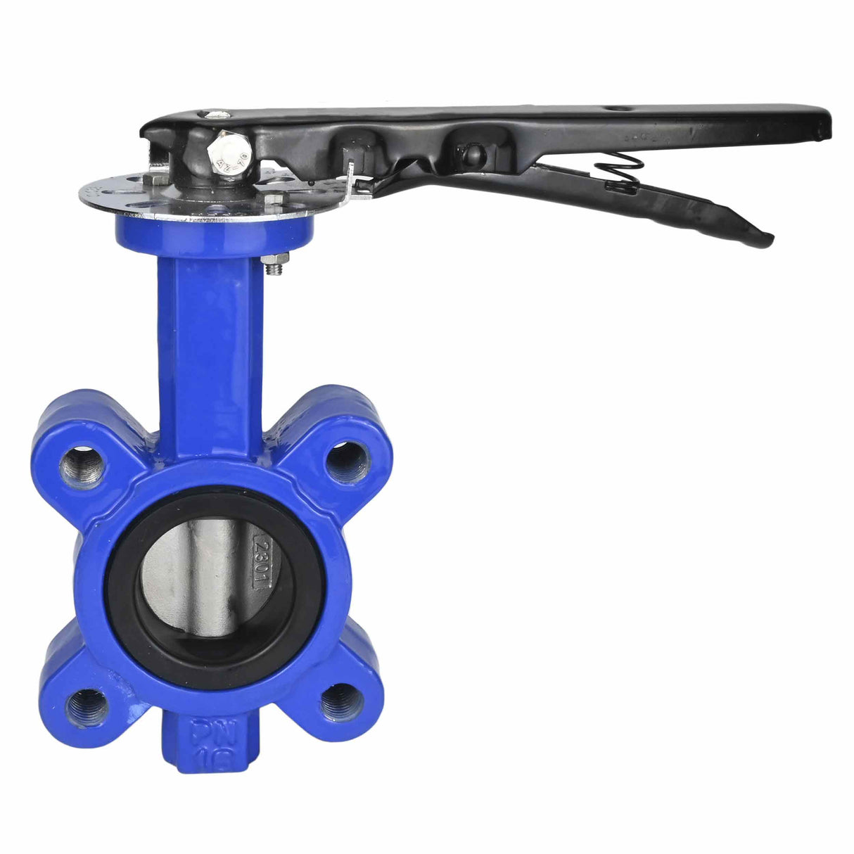 Water Butterfly Valve Elephant WBV1631E-2W-Fb-H, body material - cast iron QT450, disk material - stainless steel AISI 304, seal - EPDM, handle