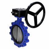 Water Butterfly Valve Elephant WBV1631E-2W-Fb-R, body material - cast iron QT450, disk material - stainless steel AISI 304, seal - EPDM, gearbox