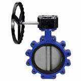 Water Butterfly Valve Elephant WBV1631E-2W-Fb-R, body material - cast iron QT450, disk material - stainless steel AISI 304, seal - EPDM, gearbox