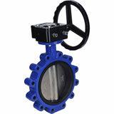 Water Butterfly Valve Elephant WBV1616E-2W-Fb-R, body material - cast iron QT450, disk material - cast iron QT450, seal - EPDM, gearbox