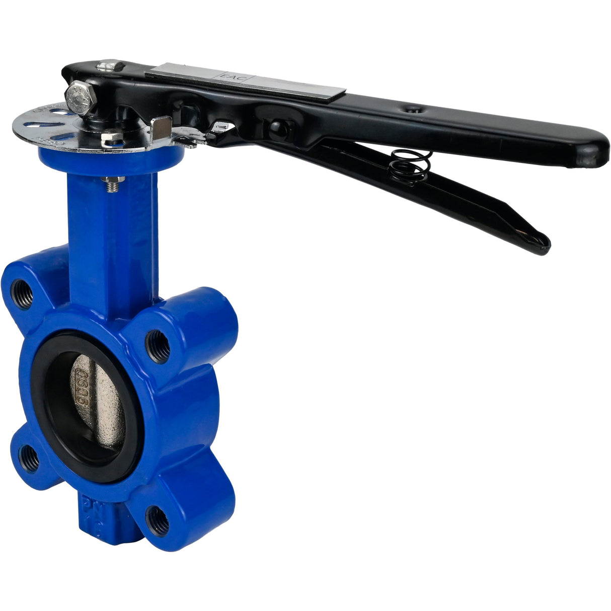 Water Butterfly Valve Elephant WBV1616N-2W-Fb-H, body material - cast iron QT450, disk material - cast iron QT450, seal - NBR, handle
