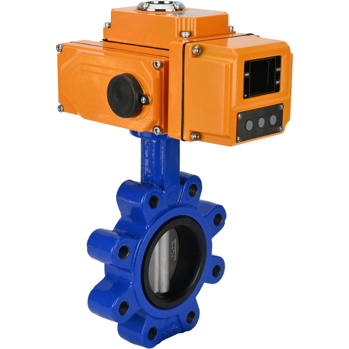 Water Butterfly Valve Elephant WBV1631N-2W-Fb-H, body material - cast iron QT450, disk material - Stainless steel AISI 304, seal - NBR, electric actuator QT-N-EM-B1-220VAC-U1 220V