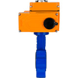Water Butterfly Valve Elephant WBV1631N-2W-Fb-H, body material - cast iron QT450, disk material - Stainless steel AISI 304, seal - NBR, electric actuator QT-N-EM-O1-220VAC-U1 220V