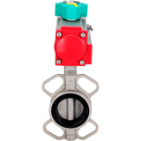 Disc rotary valves Elephant WBV3131E-2W-Fb-H DN50-250 16 bar body - 304 stainless steel, disc - 304 stainless steel, seal - EPDM, with pneumatic drive PA-DA-XXX and ALS200D magnetic switch