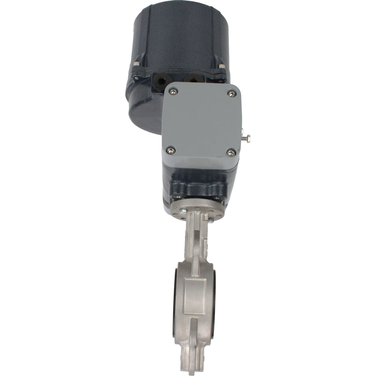 Butterfly valves Elephant WBV3131E-2W-Fb-H interflanged, body - stainless steel 304, disc - stainless steel 304, seal - EPDM, with electric quarter turn actuator Elephant QTSA-N-EM-O0-220VAC