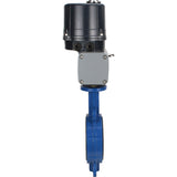 Butterfly valves Elephant WBV3432E-2W-Fb-H interflanged, body - WCB carbon steel, disc - stainless steel 316L, seal - EPDM, with electric quarter turn actuator Elephant QTSA-N-EM-O0-220VAC