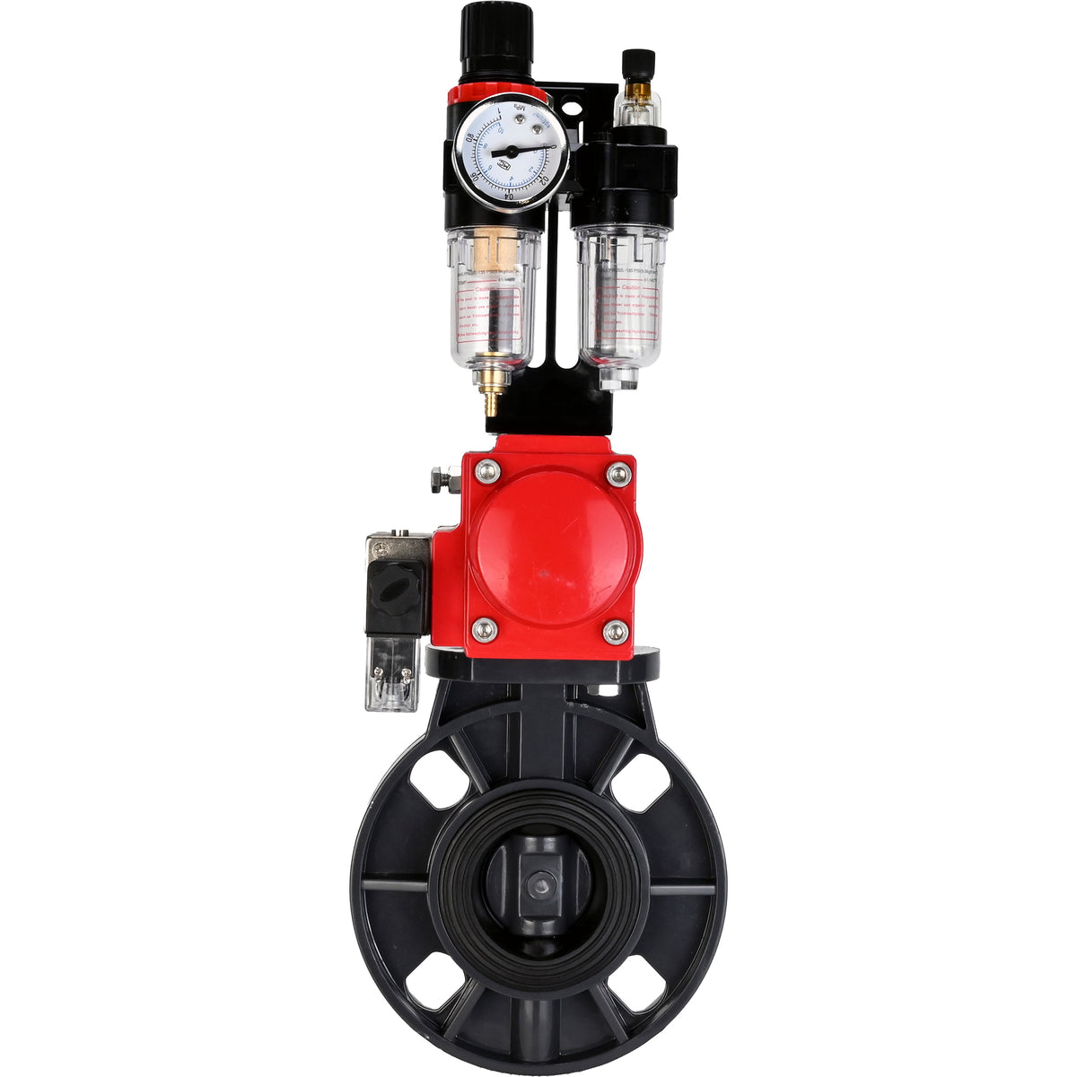 Butterfly valves Elephant WBV4242E-2W-Fb-ISO, body material - UPVC, di ...