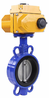 Water Butterfly Valve Elephant ggg50-316l-epdm-elephant-380, body material - cast iron GGG50, disk material - stainless steel AISI 316L, seal - EPDM, electric actuator operated