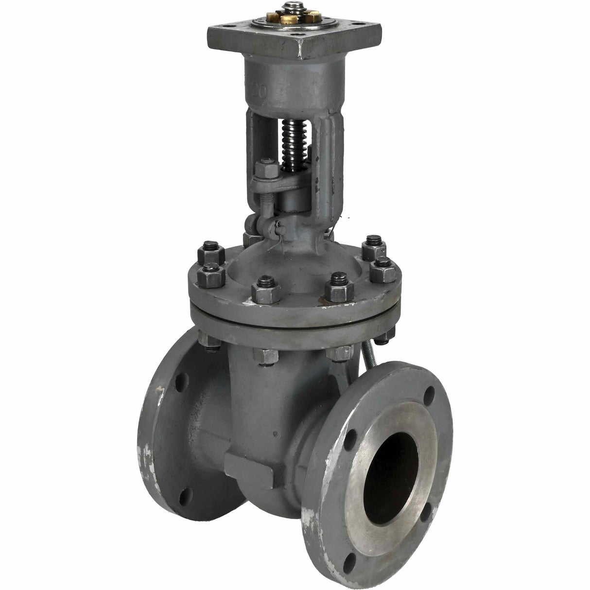 Wedge gate valve Elephant 30c941yg GAIR GVWR3434M-2W-F-OST, body material - carbon steel, wedge material - carbon steel, seal - metal, stem only