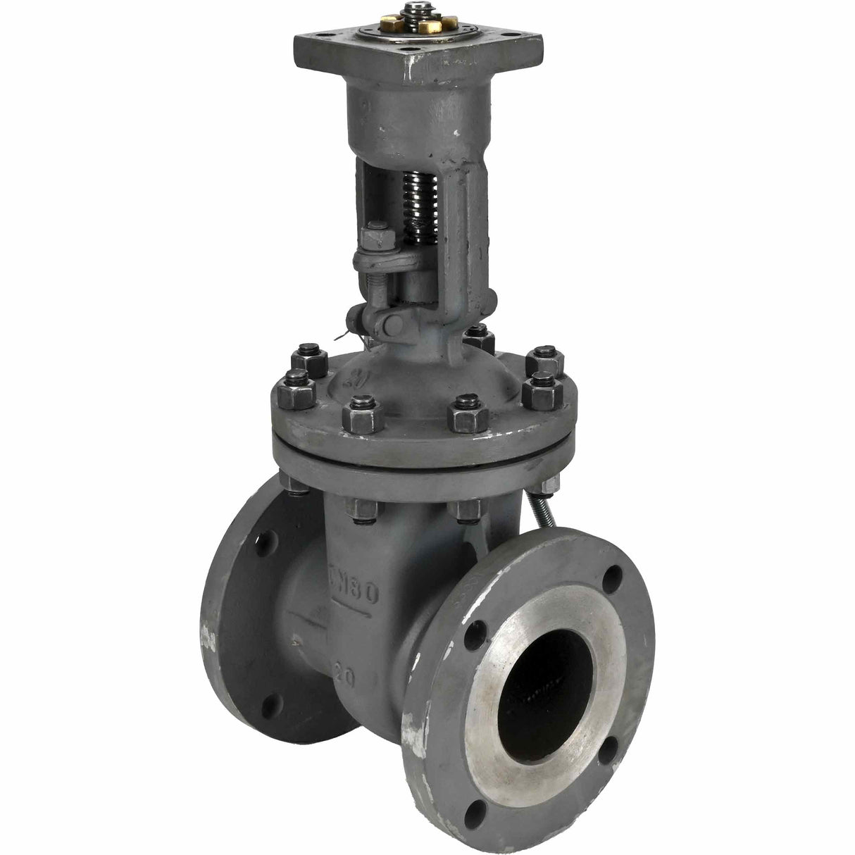 Wedge gate valve Elephant GAIR GVWR3434M-2W-F-OST, body material - carbon steel, wedge material - carbon steel, seal - metal, stem only