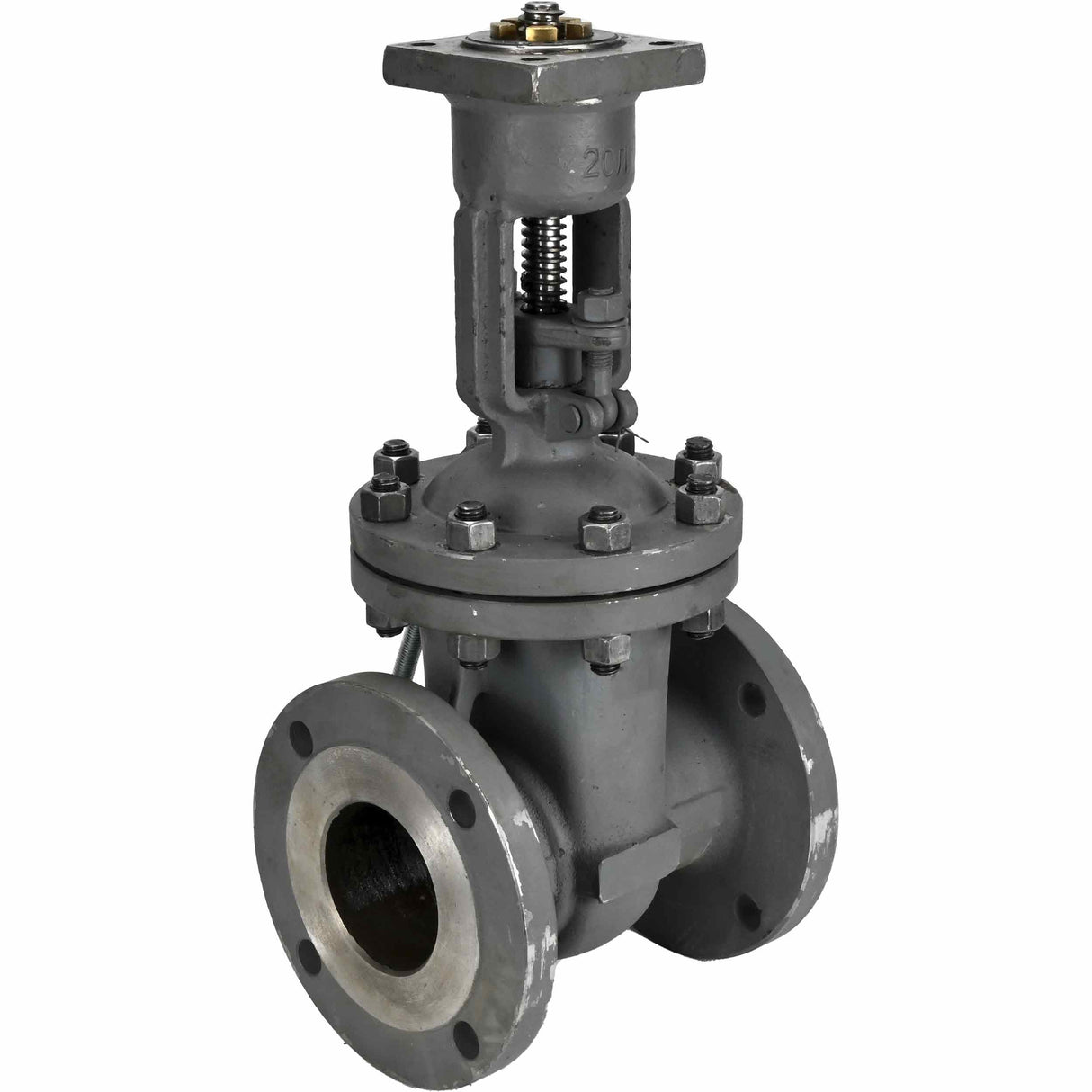 Wedge gate valve Elephant 30c941yg GAIR GVWR3434M-2W-F-OST, body material - carbon steel, wedge material - carbon steel, seal - metal, stem only