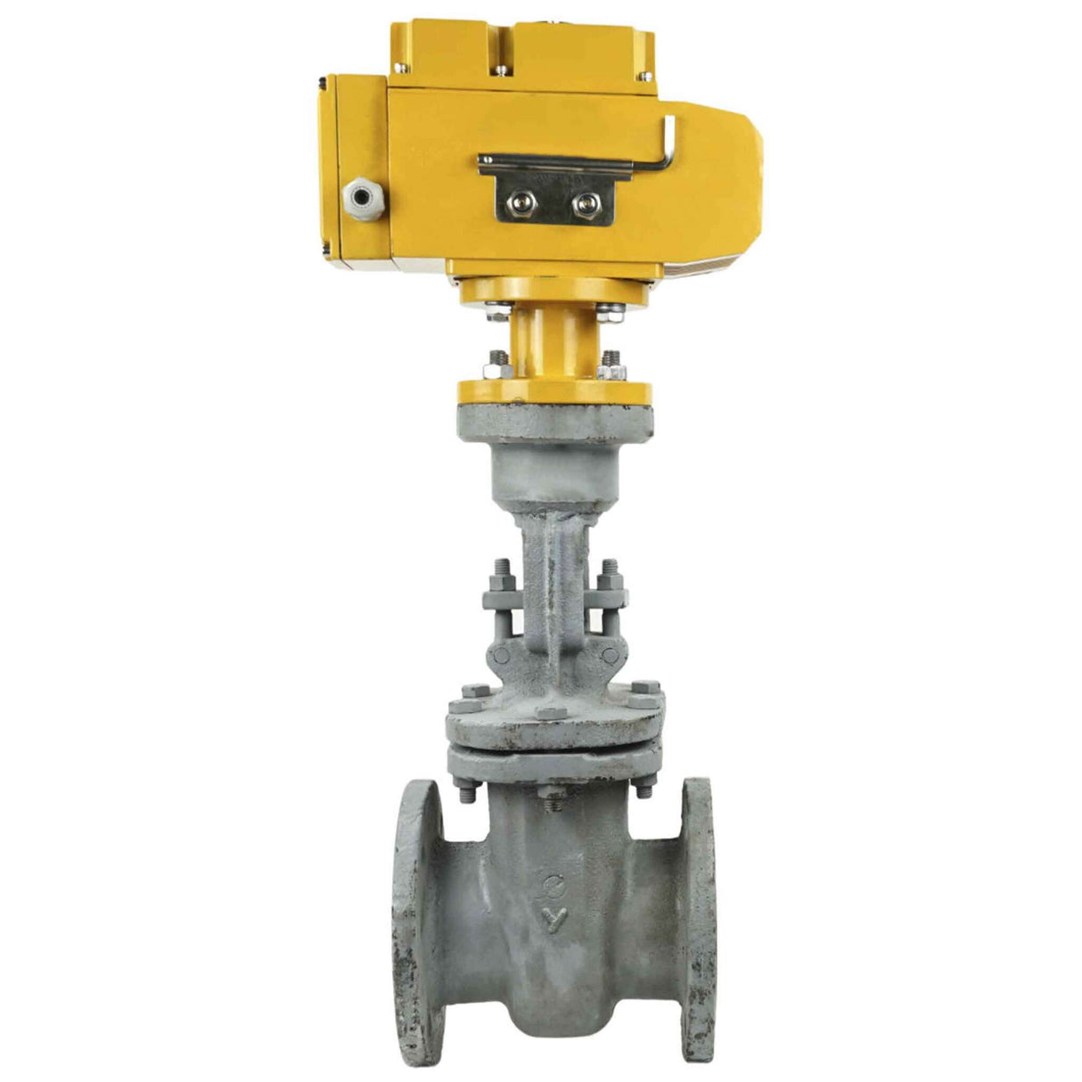 Wedge gate valve Elephant 30s941ss PSI363 flange connection, body material – steel 25L, seal material – metal/metal, electric actuator Elephant MT-110/220, 110/220V