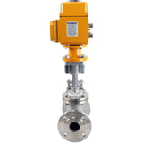 Wedge gate valve Elephant 30ss941ss PSI232 flange connection, body material – stainless steel 12KH18N9TL, seal material – metal/metal, electric actuator Elephant MT-380, 380V