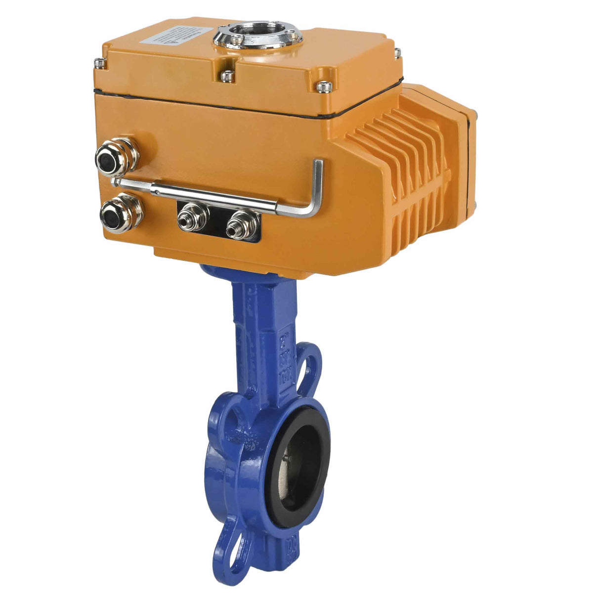 Water Butterfly Valve Elephant WBV1332N-2W-Fb-H body material - Cast iron GGG50, disk material - Stainless steel 316L, seal - NBR with electric actuator Elephant 24V