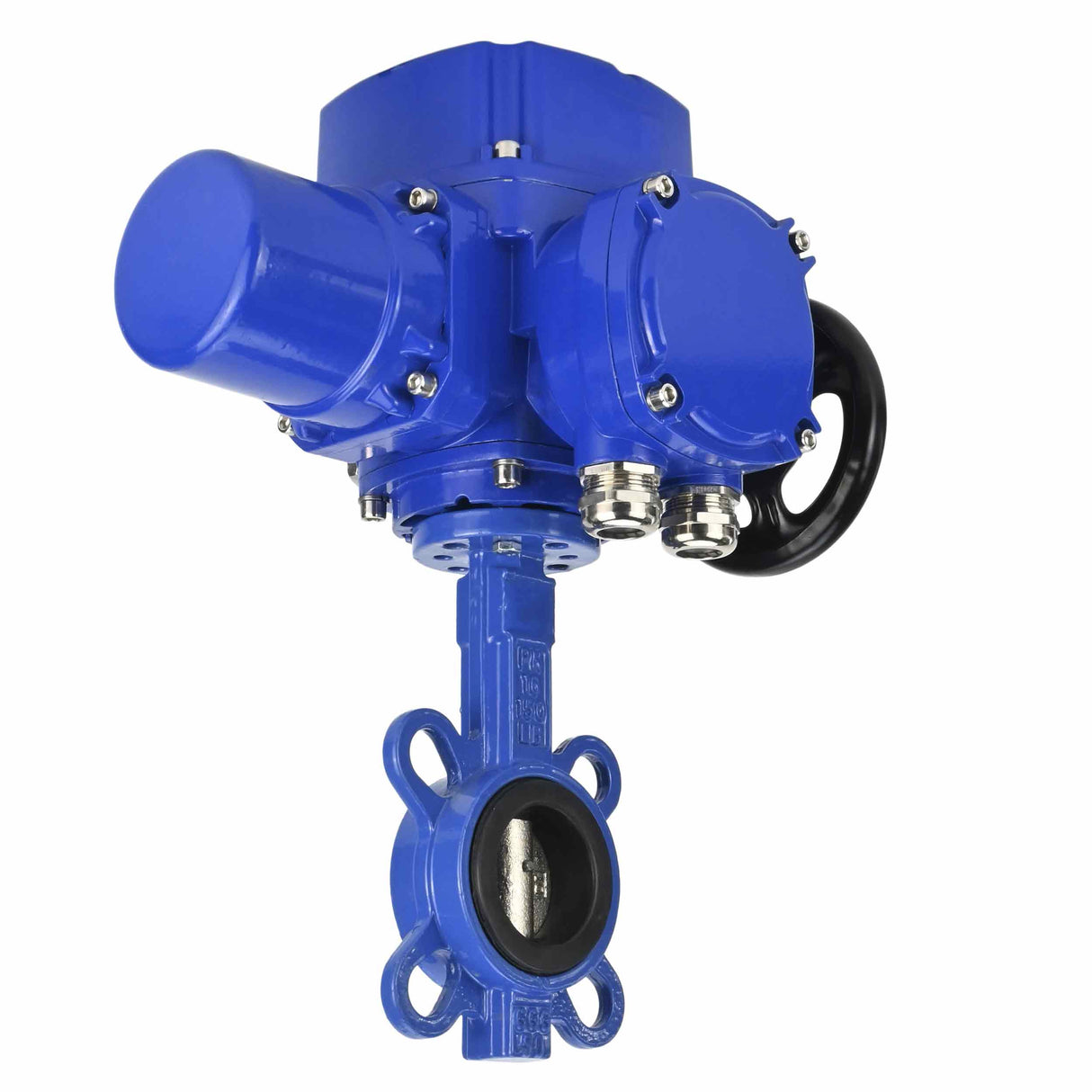 Water Butterfly Valve Elephant WBV1332N-2W-Fb-H body material - Cast iron GGG50, disk material - Stainless steel 316L, seal - NBR with 1/4-turn electric actuator Elephant QT-W (M) EX 380V