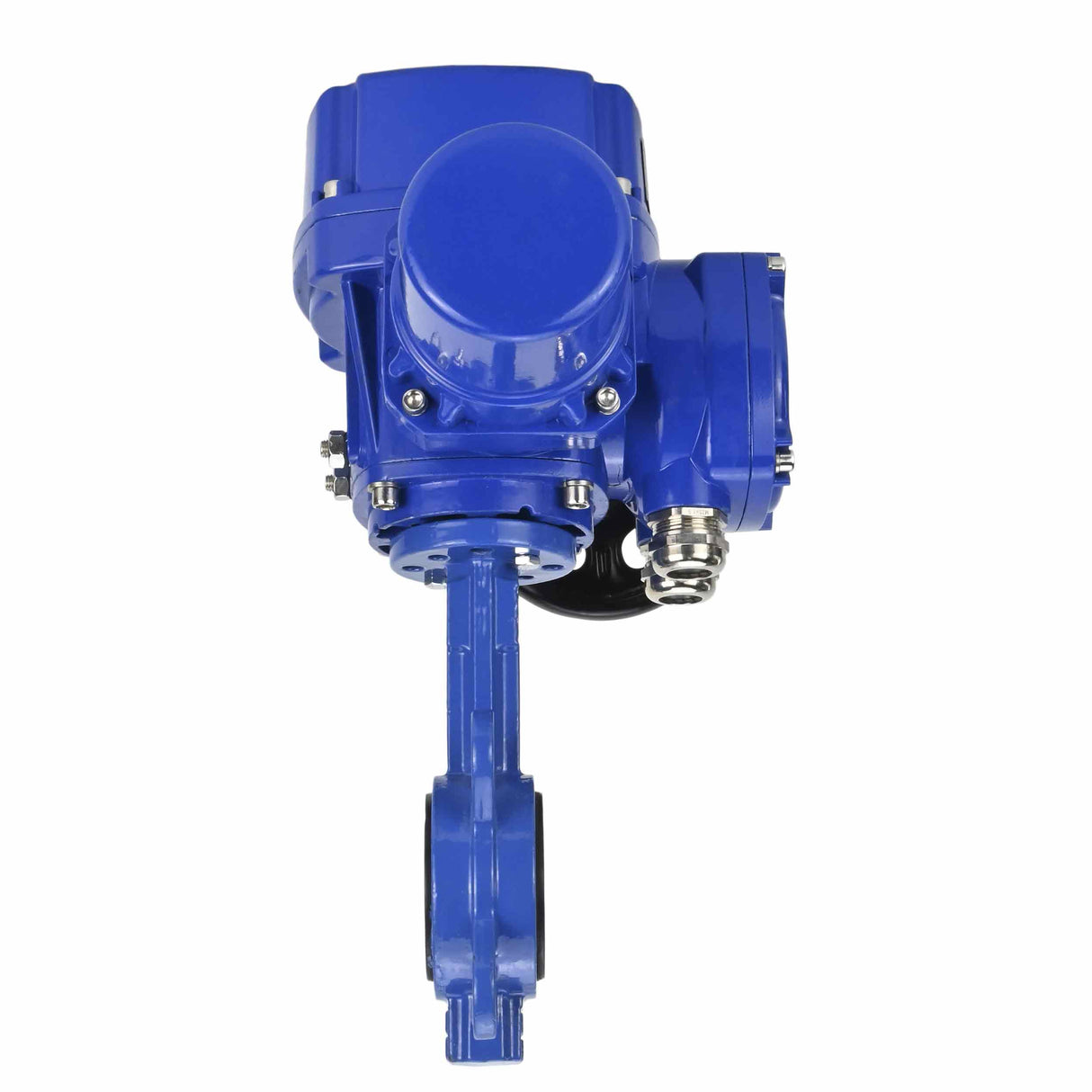 Water Butterfly Valve Elephant WBV1332N-2W-Fb-H body material - Cast iron GGG50, disk material - Stainless steel 316L, seal - NBR with 1/4-turn electric actuator Elephant QT-W (M) EX 380V