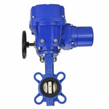 Water Butterfly Valve Elephant WBV1332N-2W-Fb-H body material - Cast iron GGG50, disk material - Stainless steel 316L, seal - NBR with 1/4-turn electric actuator Elephant QT-W (M) EX 380V