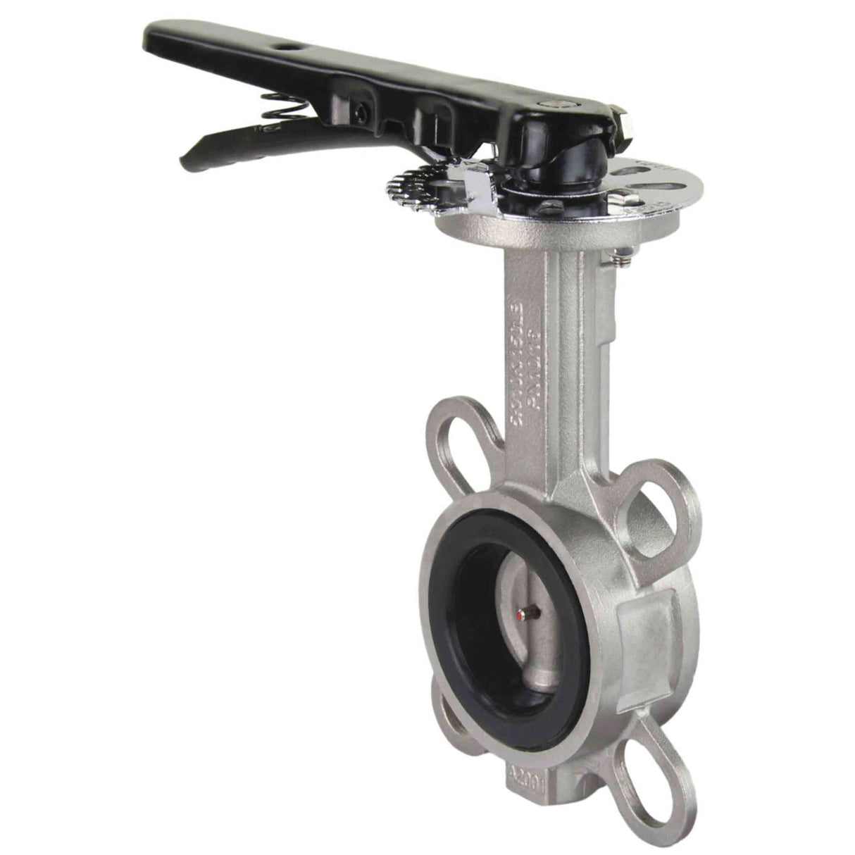 Water Butterfly Valve Elephant 316L-316L-NBR 232PSI, body and disk material - stainless steel 316L, seal - NBR, handwheel operated