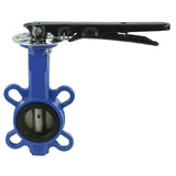 Water Butterfly Valve Elephant GGG50-GGG40 232PSI, body material - cast iron GGG50, disk material - cast iron GGG40, seal - EPDM, handwheel operated