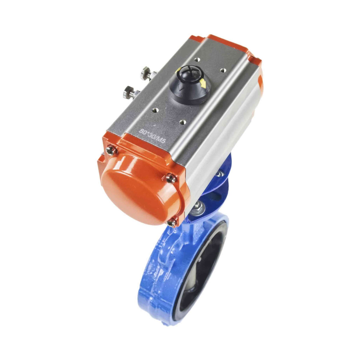 Water Butterfly Valve Elephant st-316l-epdm-elephant-sa, body material - carbon steel WCB, disk material - stainless steel AISI 316L, seal - EPDM, pneumatic actuator operated