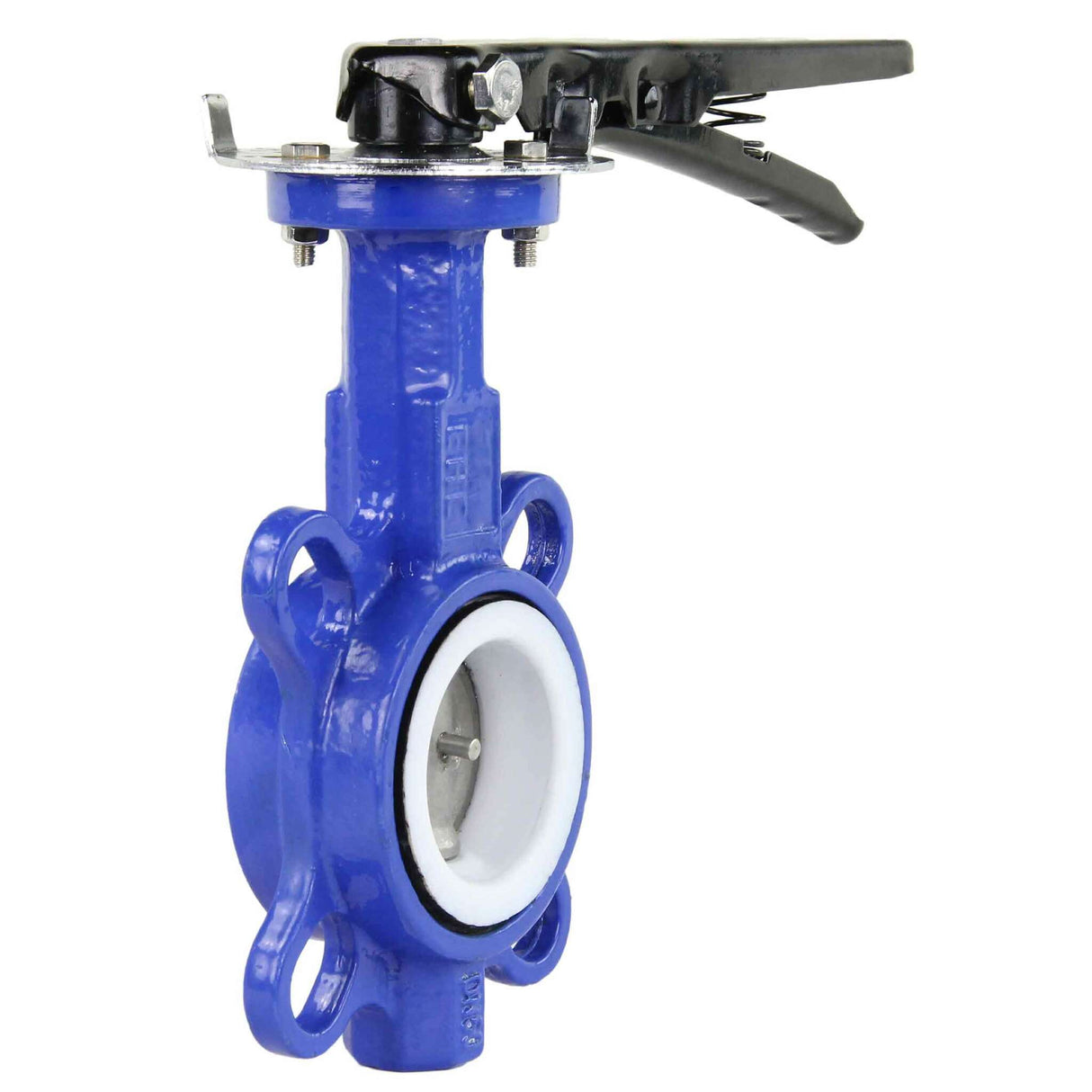 Water Butterfly Valve Elephant WCB-316L-PTFE 232PSI, body material - stainless steel WCB, disk material - stainless steel 316L, seal - PTFE, handwheel operated